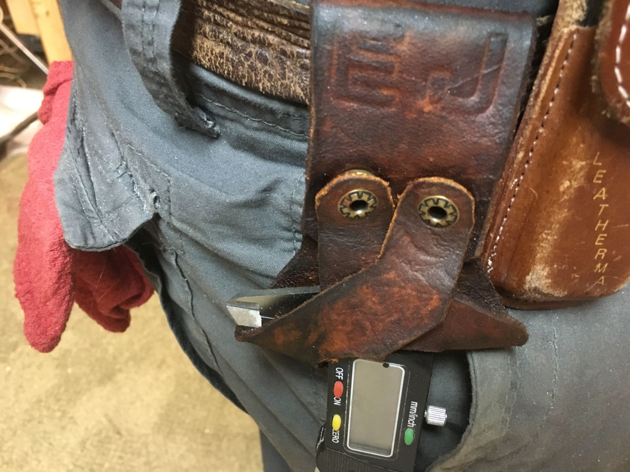 Custom Leather Caliper Holster 8 Steps (with Pictures) Instructables