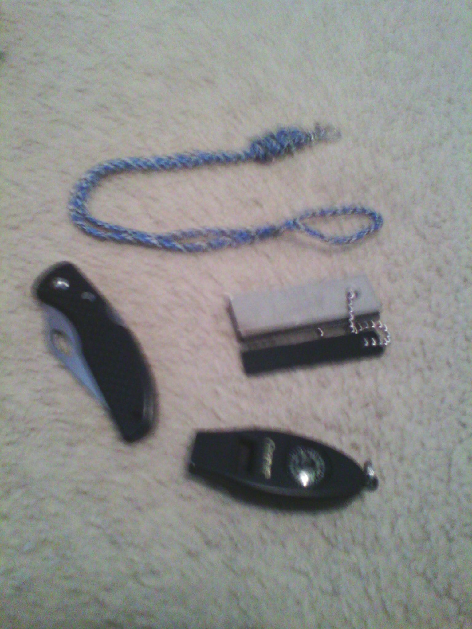 Survival lanyard