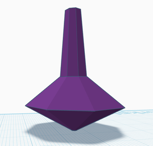Handle of Spinning Top