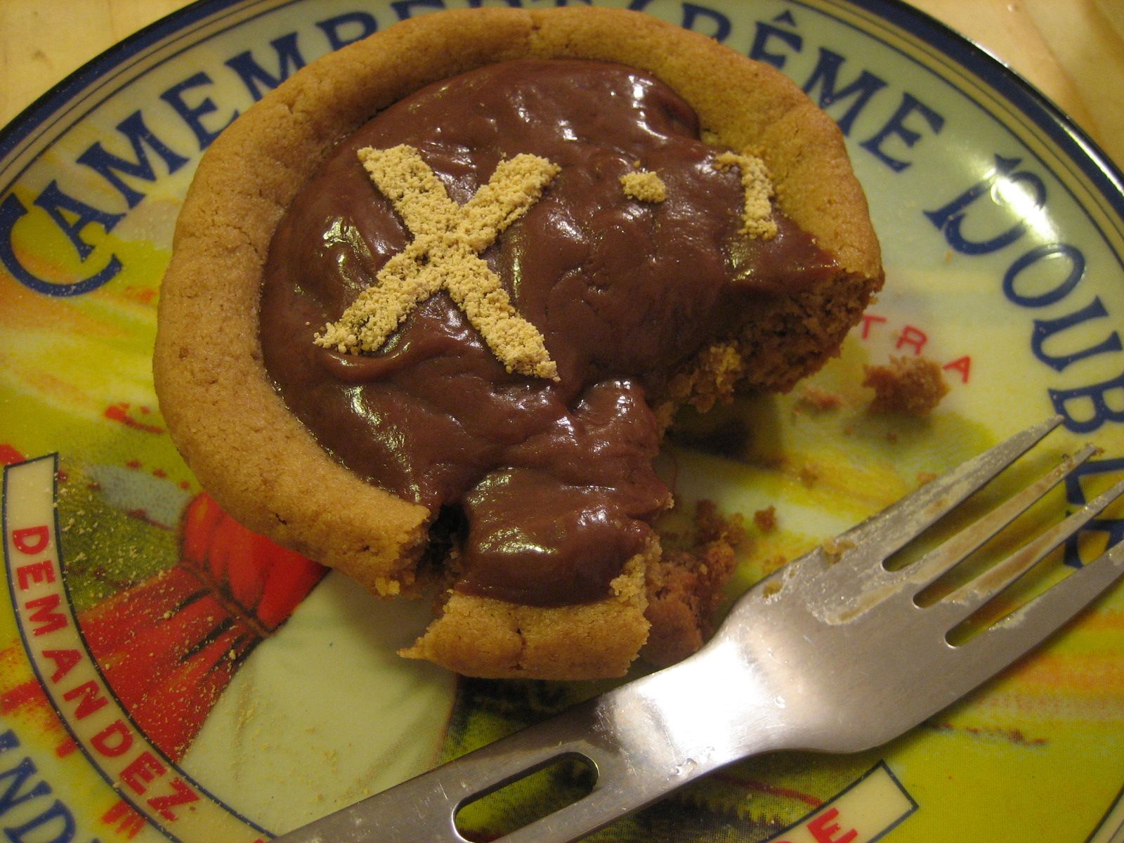 Inverse Peanut Butter Cup Pie