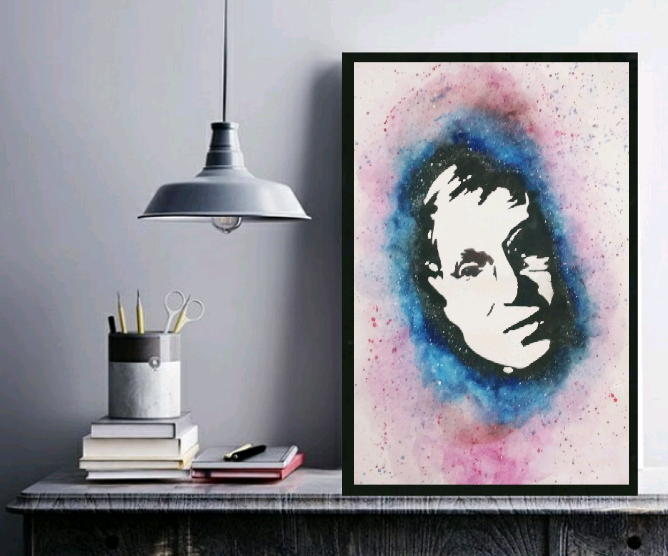 Cosmos Wall Art - a Tribute to Stephen Hawking
