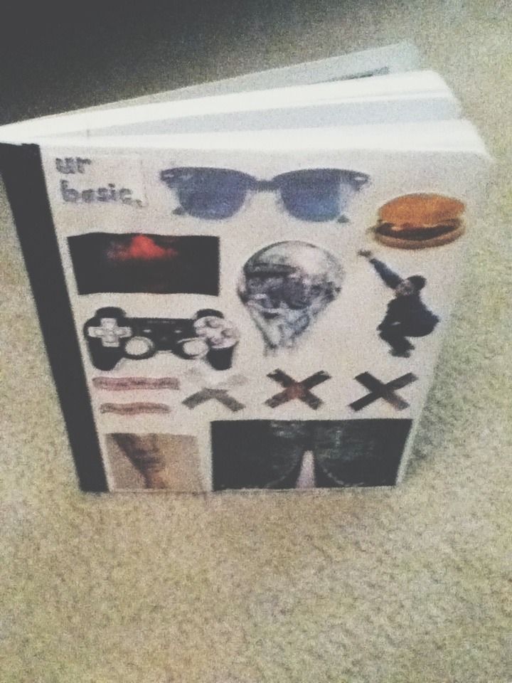 Tumblr Collage Notebook