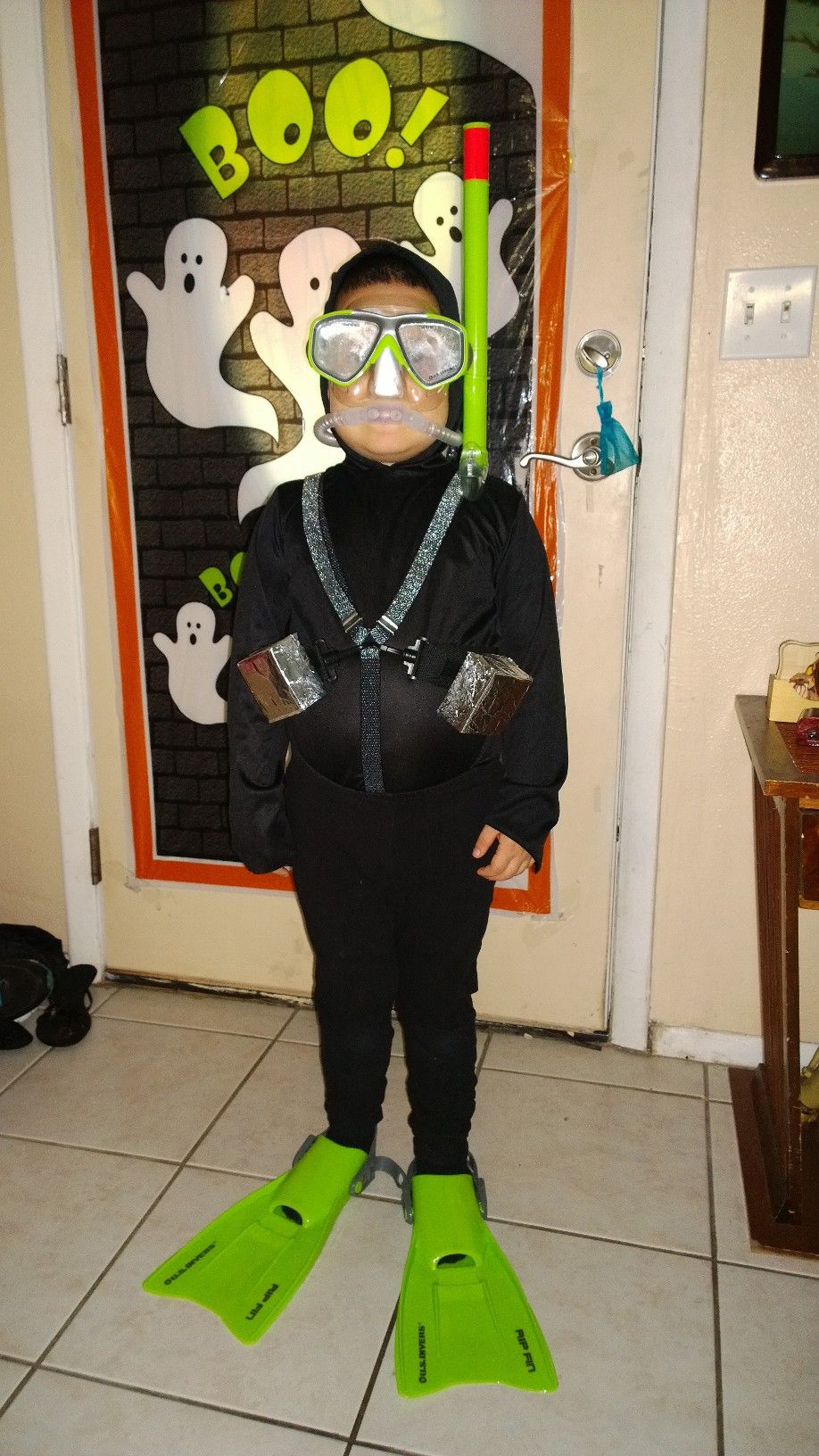 Best DIY Scuba Diver Costume for 5 Year Old