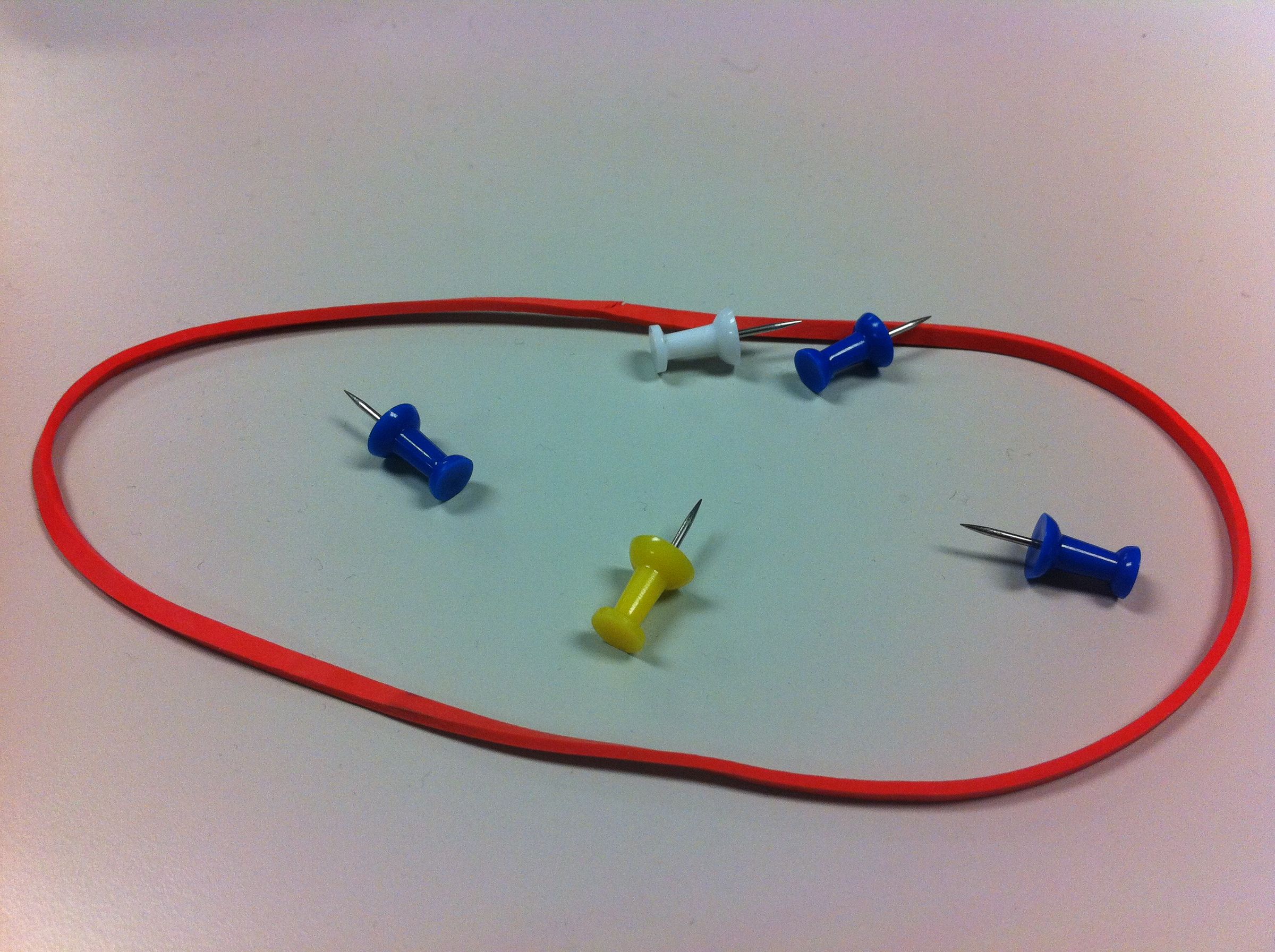A Creative Way to Hang Things in Your Cubicle