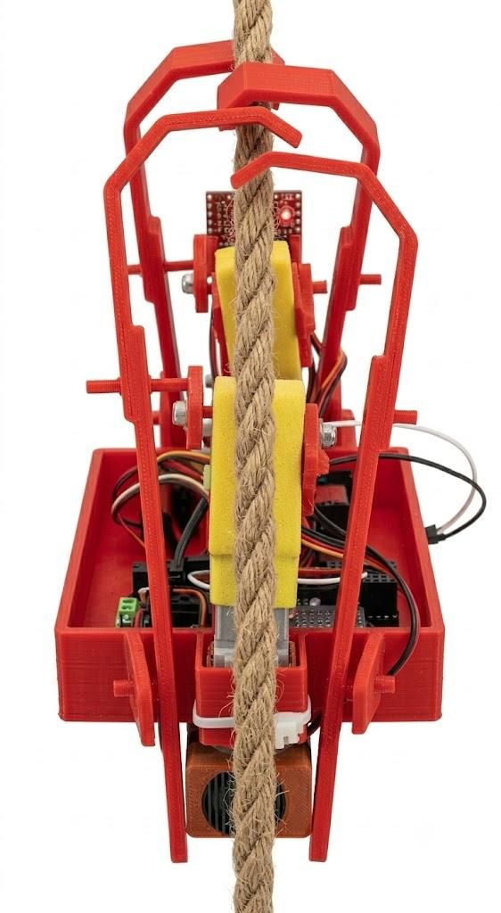 IoT-Based Rope Climbing Bot