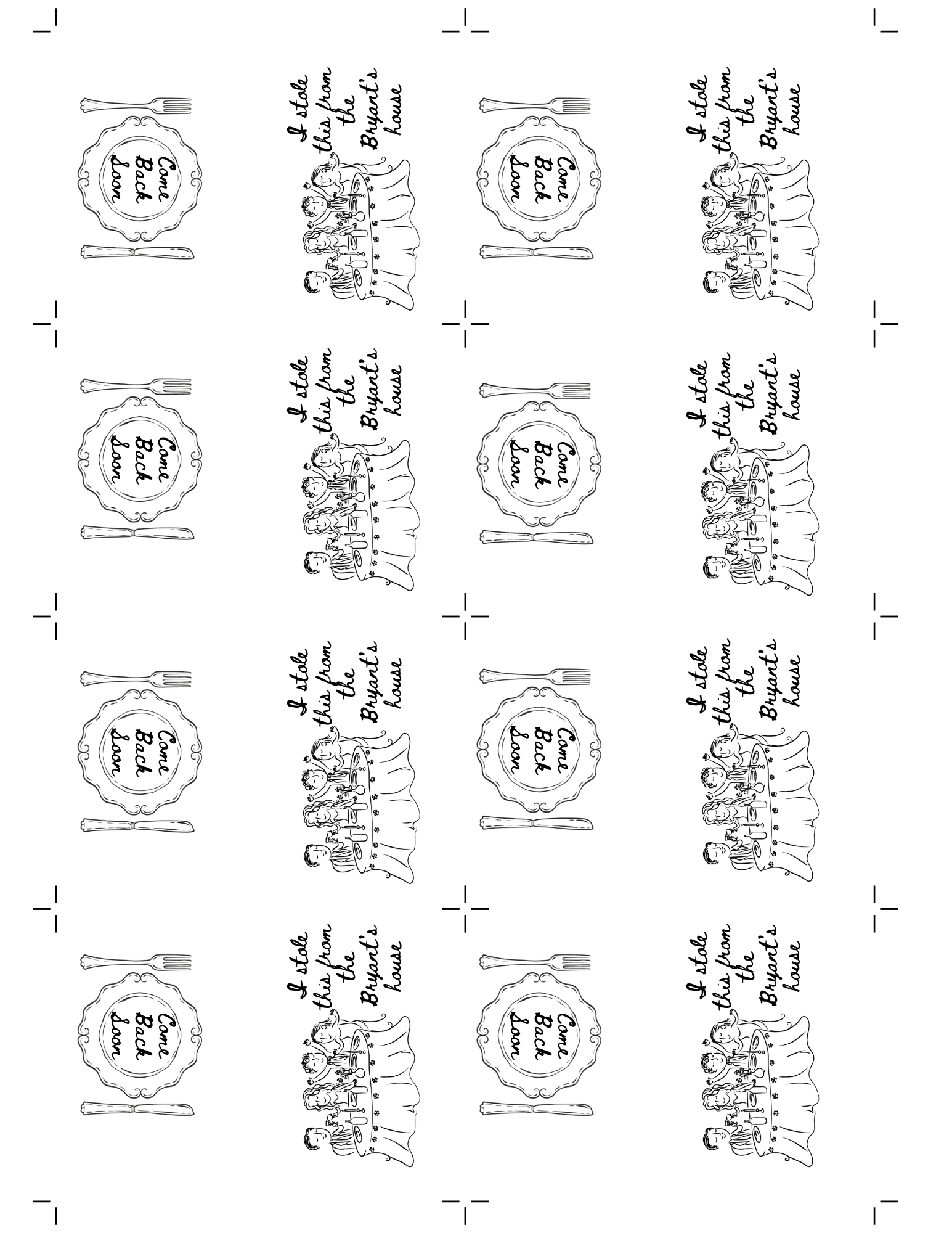 Matchbook Template.pdf How to Design and Make Personalized Matchbooks Using Canva : 9 Steps ...