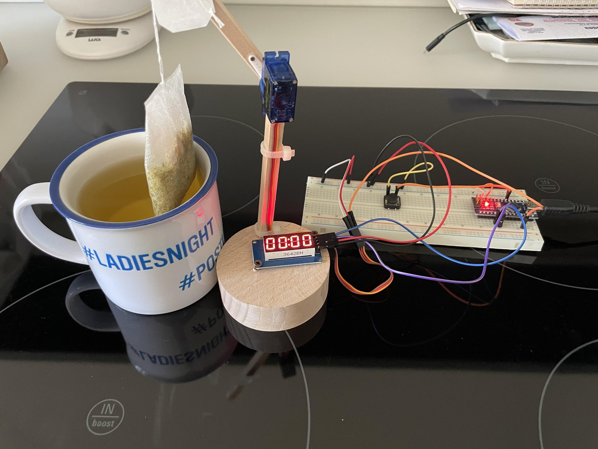 Arduino Tea Bag Timer - Instructables