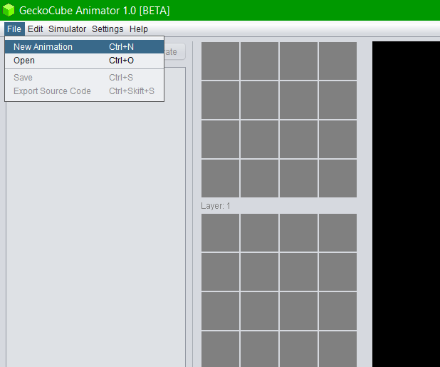 LED Cube Simulation Software
