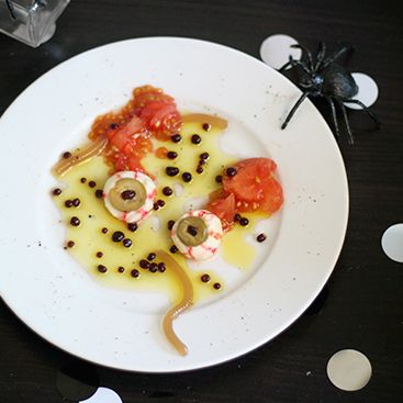 Caprese with a Swampy Twist