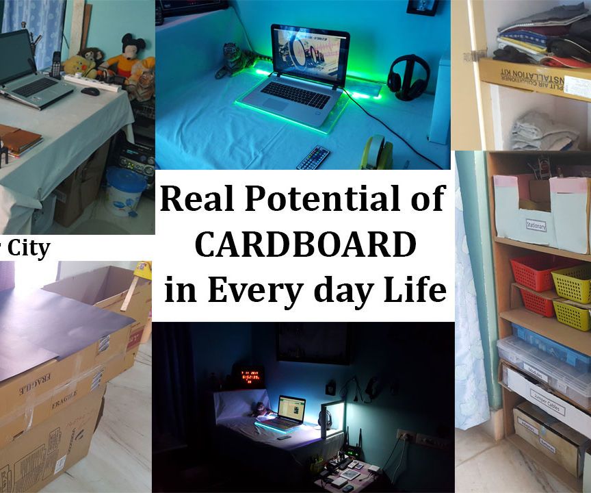 Real Potential of CARDBOARD in Every Day Life.