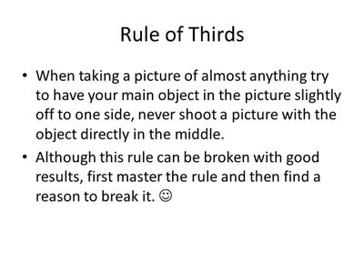 Take Great Pics, Easy Tutorial!