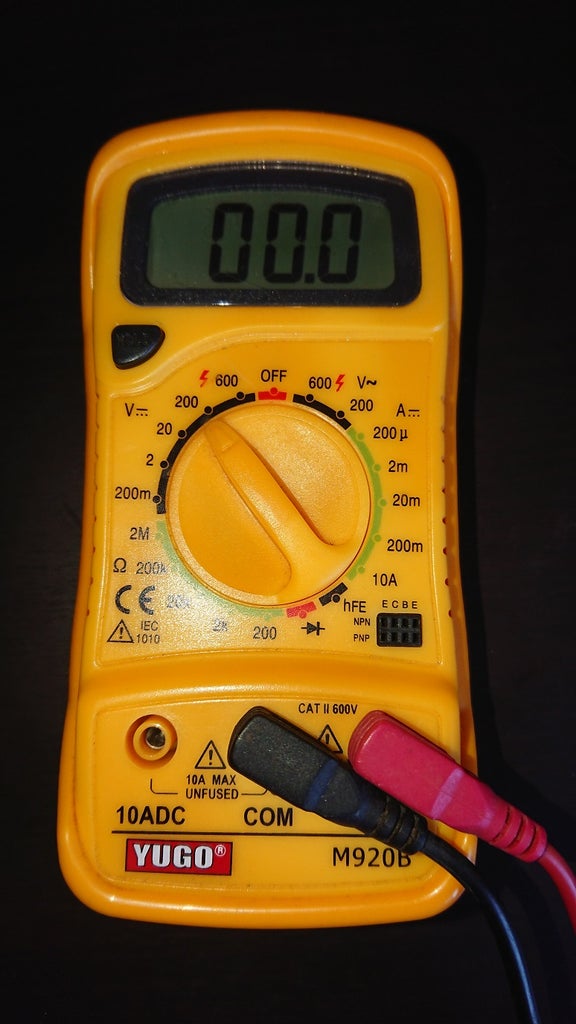 How to Repair Multimeter Lcd Display Black Spot Instructables
