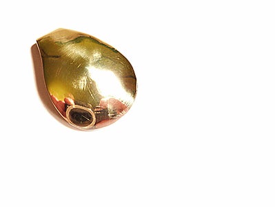 Brass Teardrop Pendant