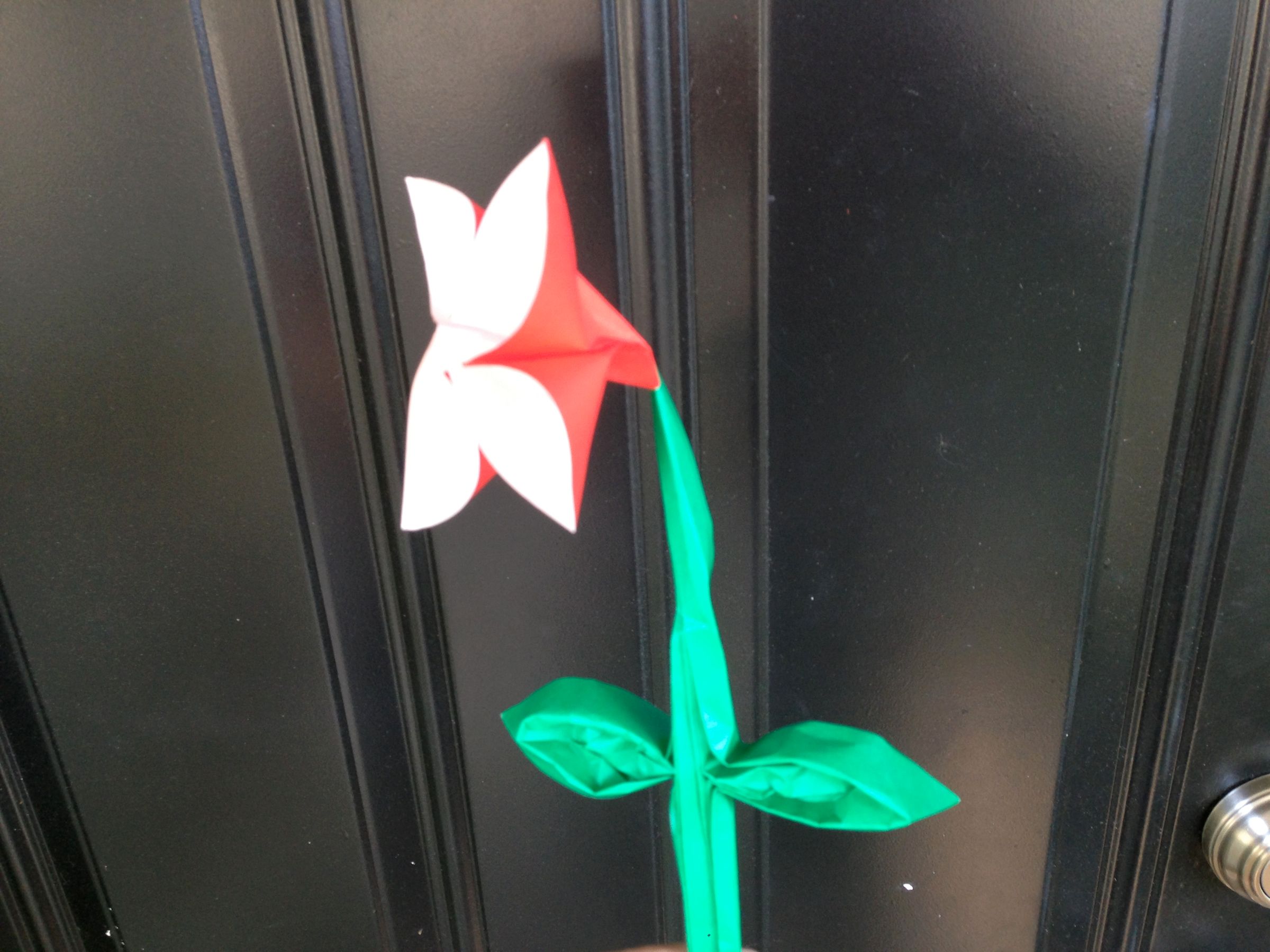 Origami Flower Stem 10 Steps Instructables