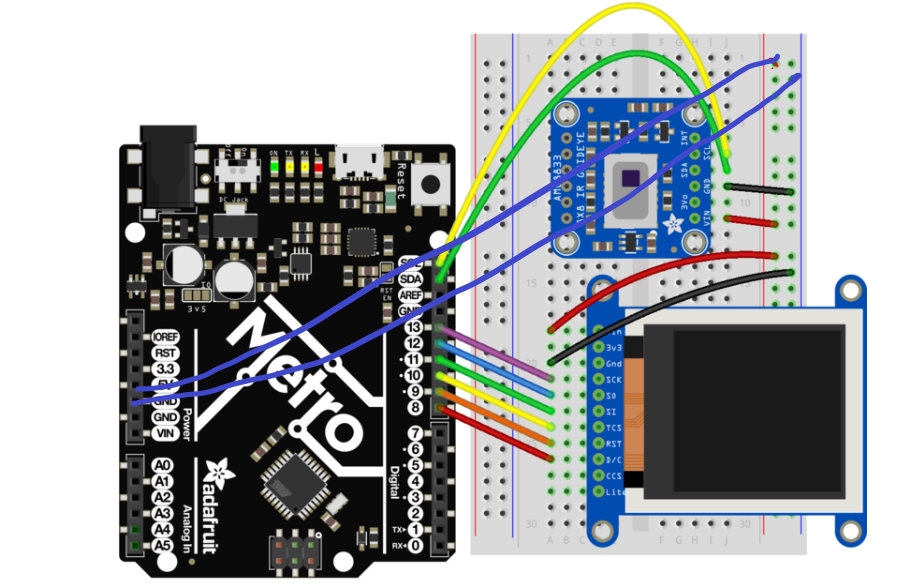 Making a Cubesat With an Arduino and a Thermal Sensor : 8 Steps ...