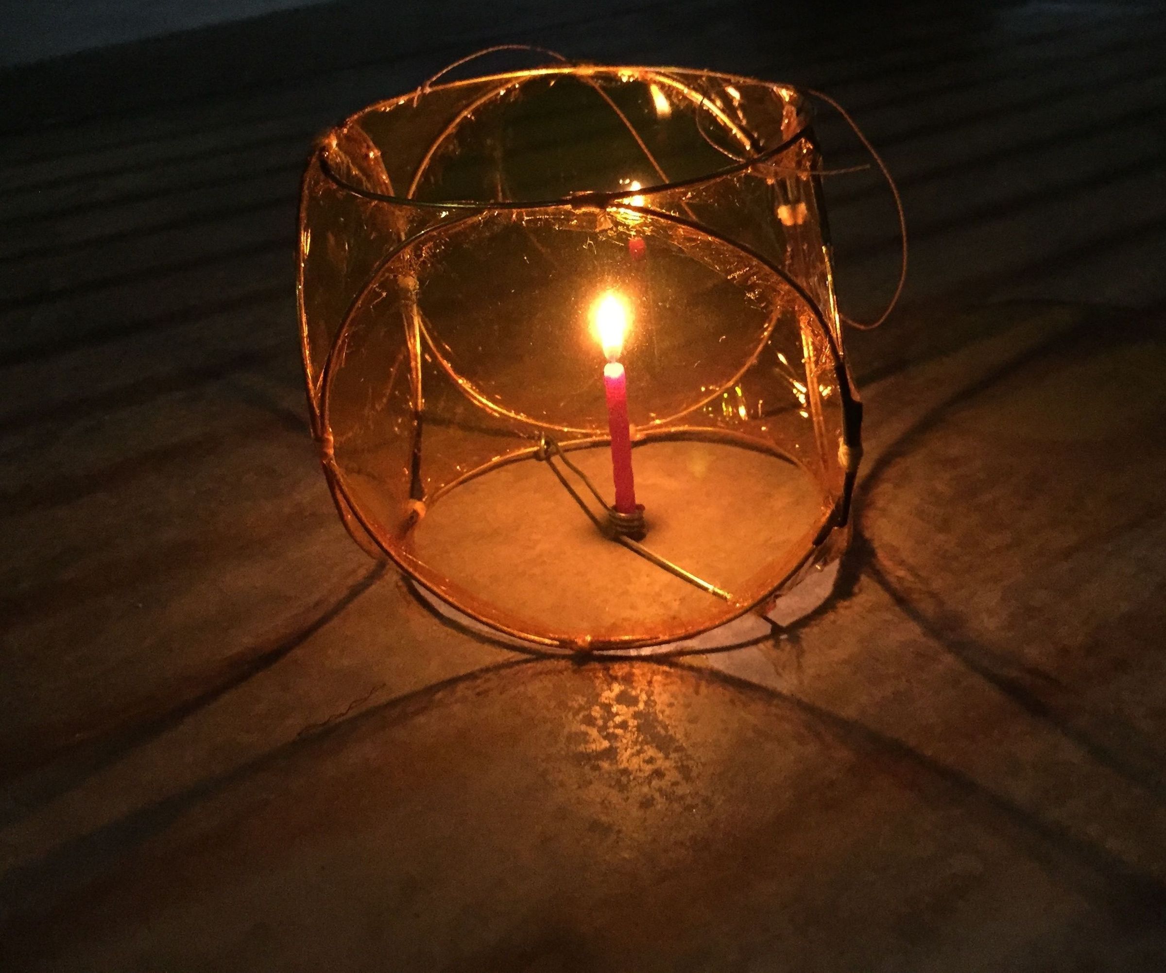 Wireframe Lantern for Mid-autumn festival