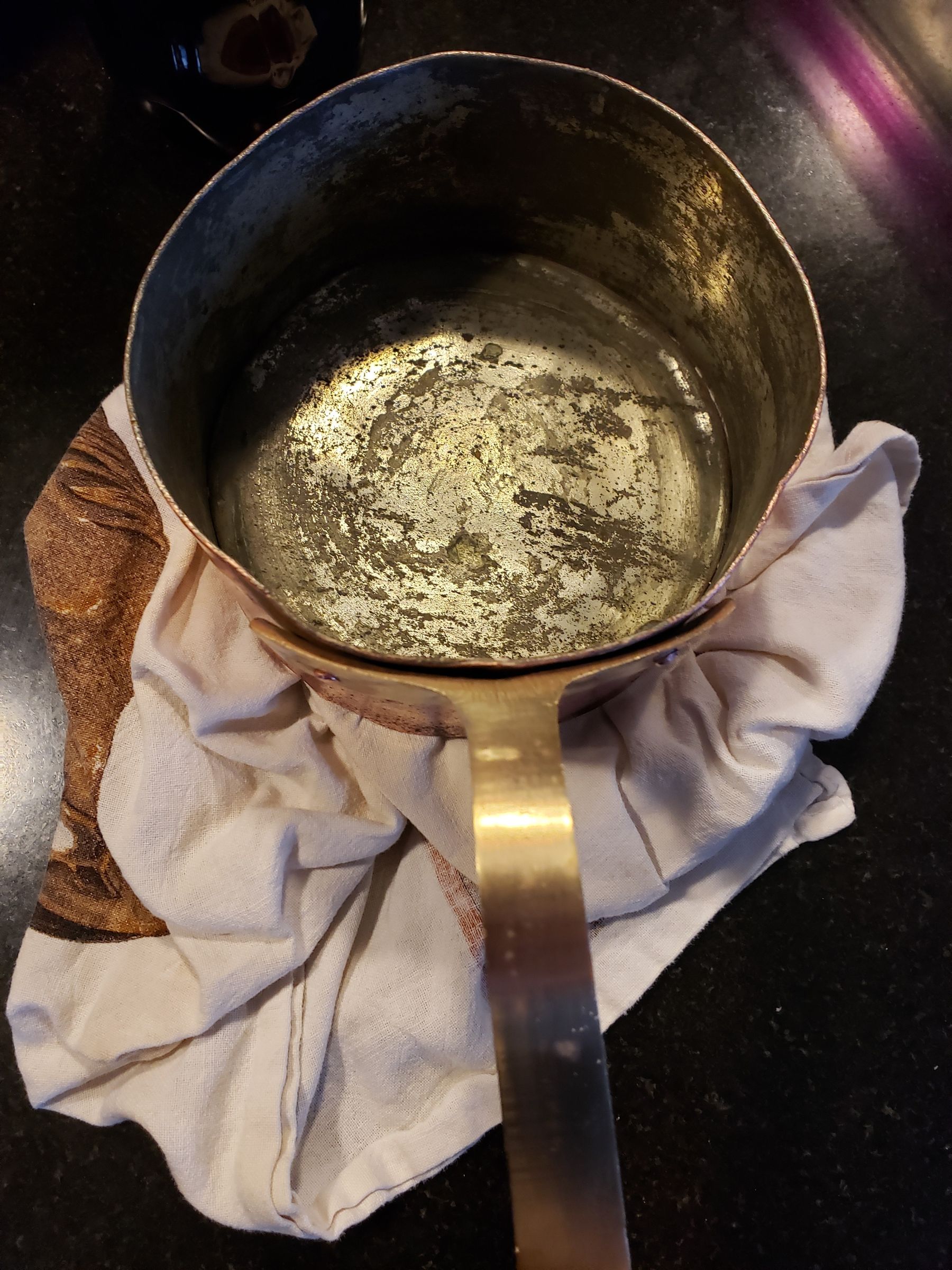 DIY Hand Wiped Tinning of Old Copper Pots/Pans Step by Step