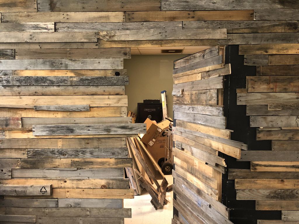 Hidden Wall Door