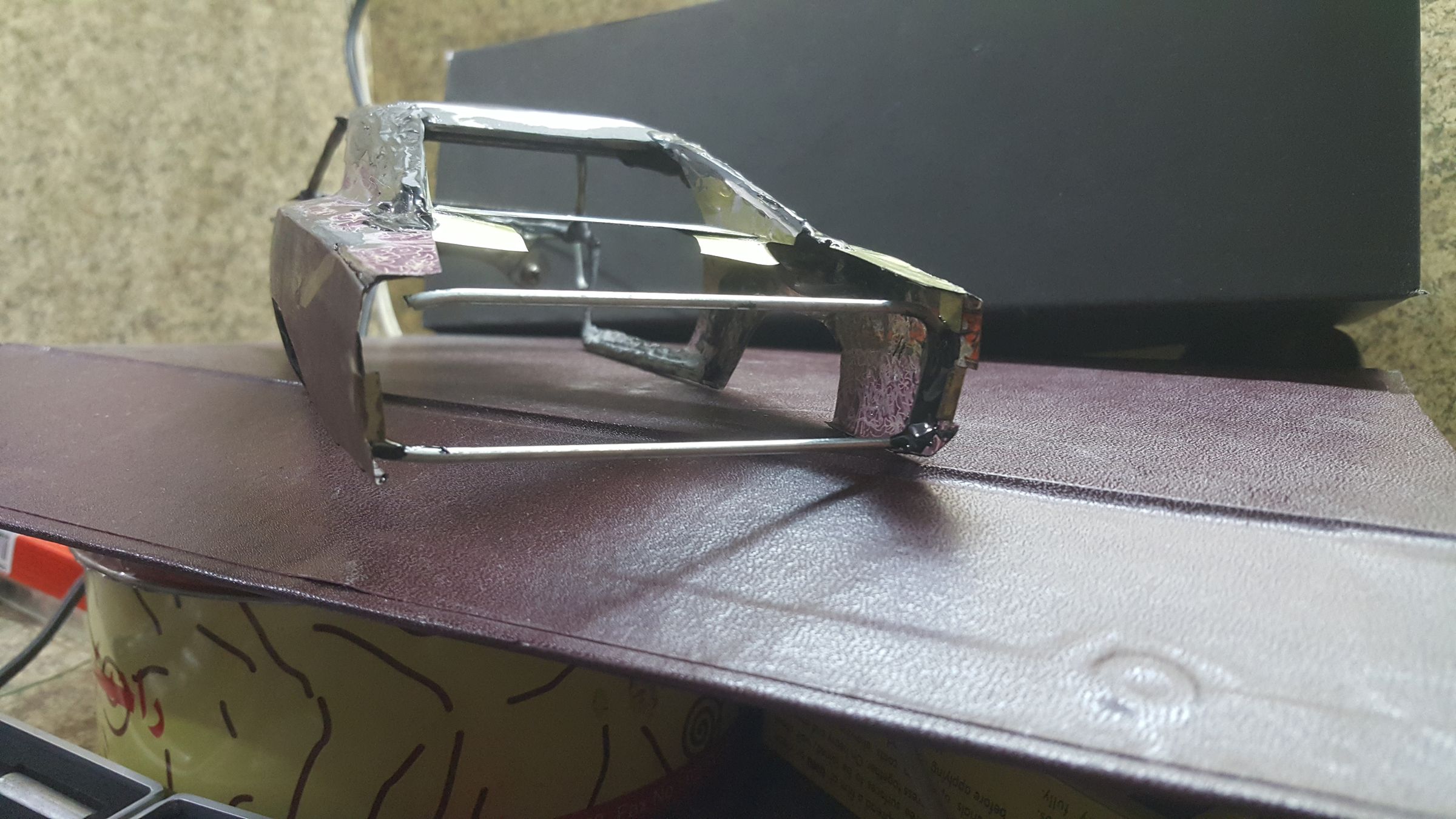 A Scale Model Car Body From Trash : 13 Steps (with Pictures ...