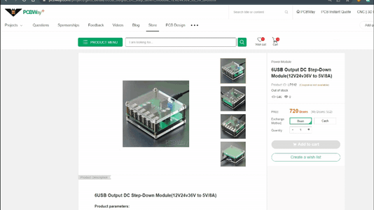 Main Circuit, DC-DC Buck Converter
