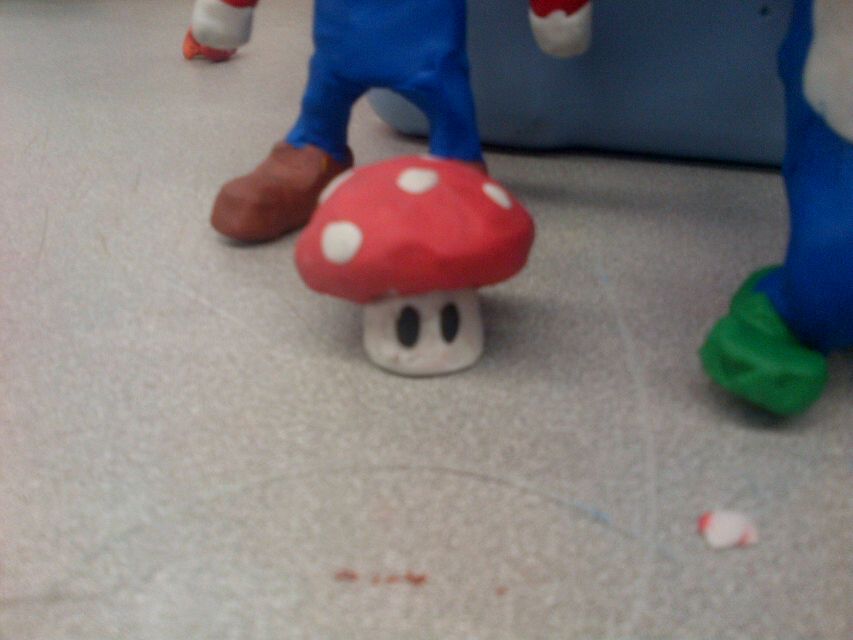 Clay Mushroom From Mario