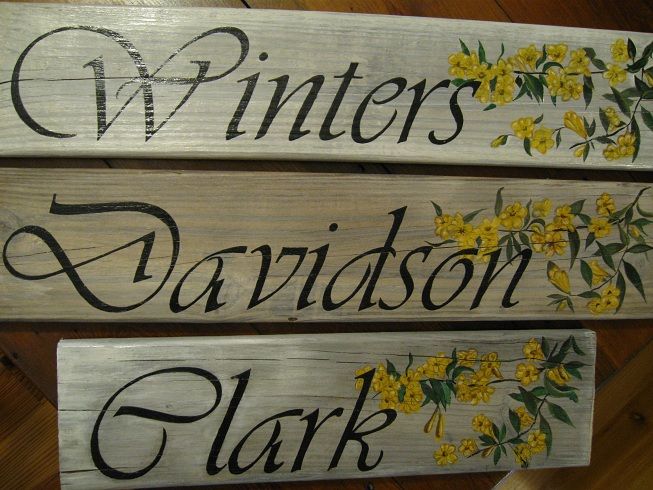 Hand-painted Signs
