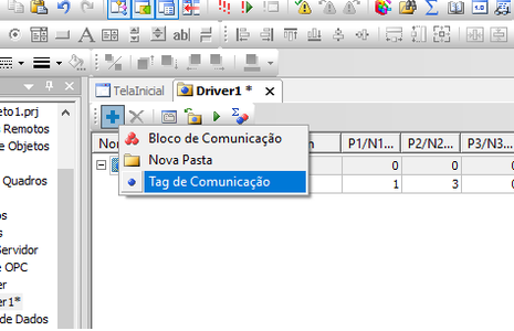 Inserir E Configurar a Tag De Comunicação