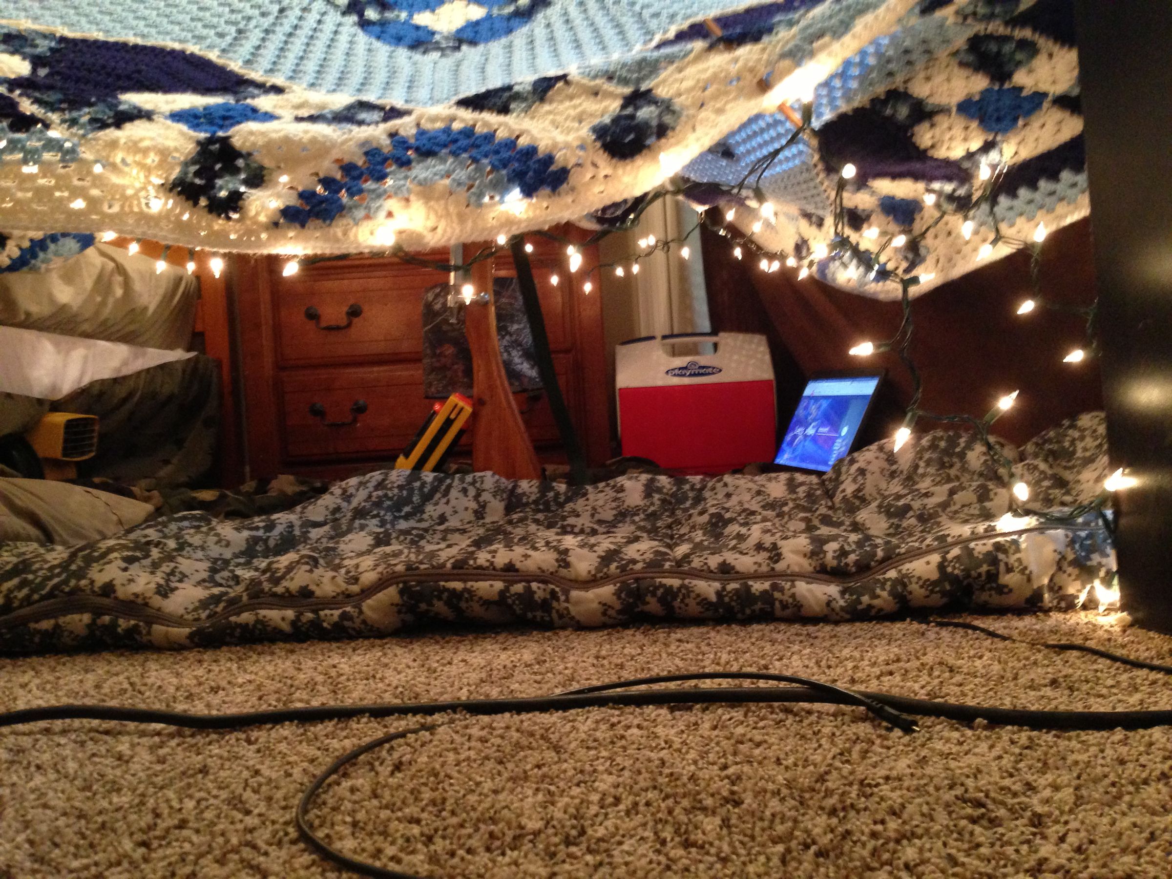 Awesome Blanket Fort!