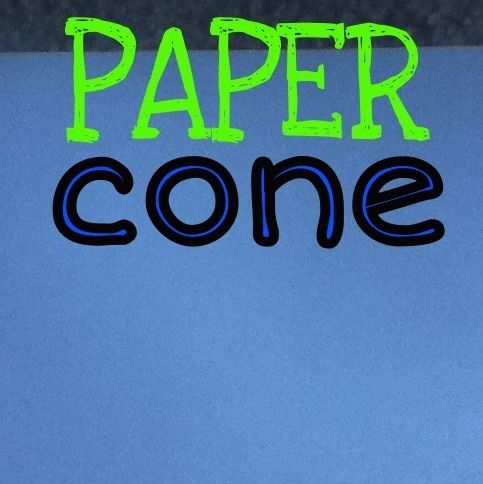 Paper Cone