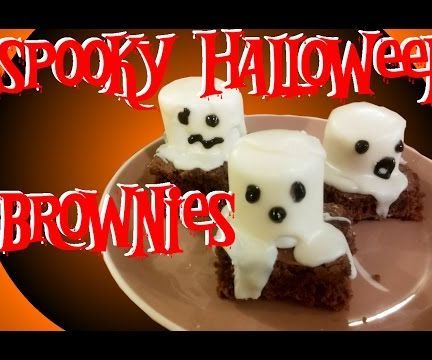 Spooky Halloween Brownies