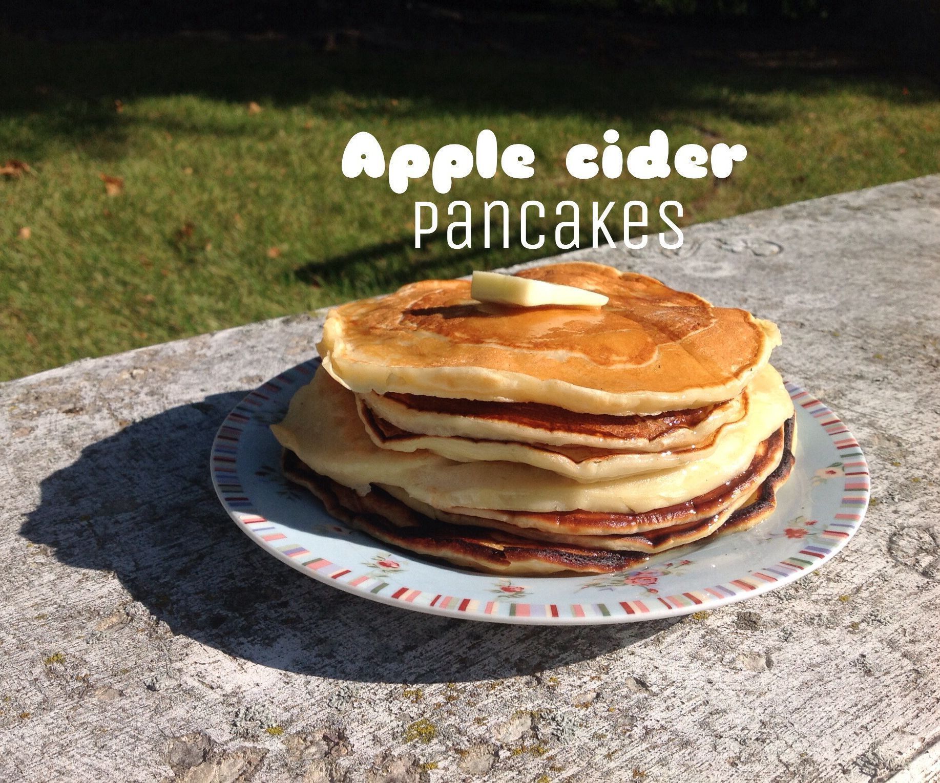 Apple Cider Pancakes