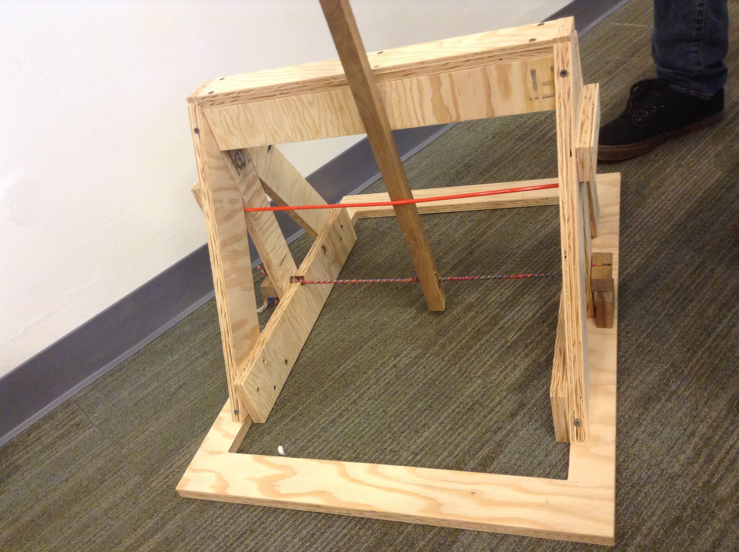 Simple Tension Catapult Tutorial 4 Steps Instructables
