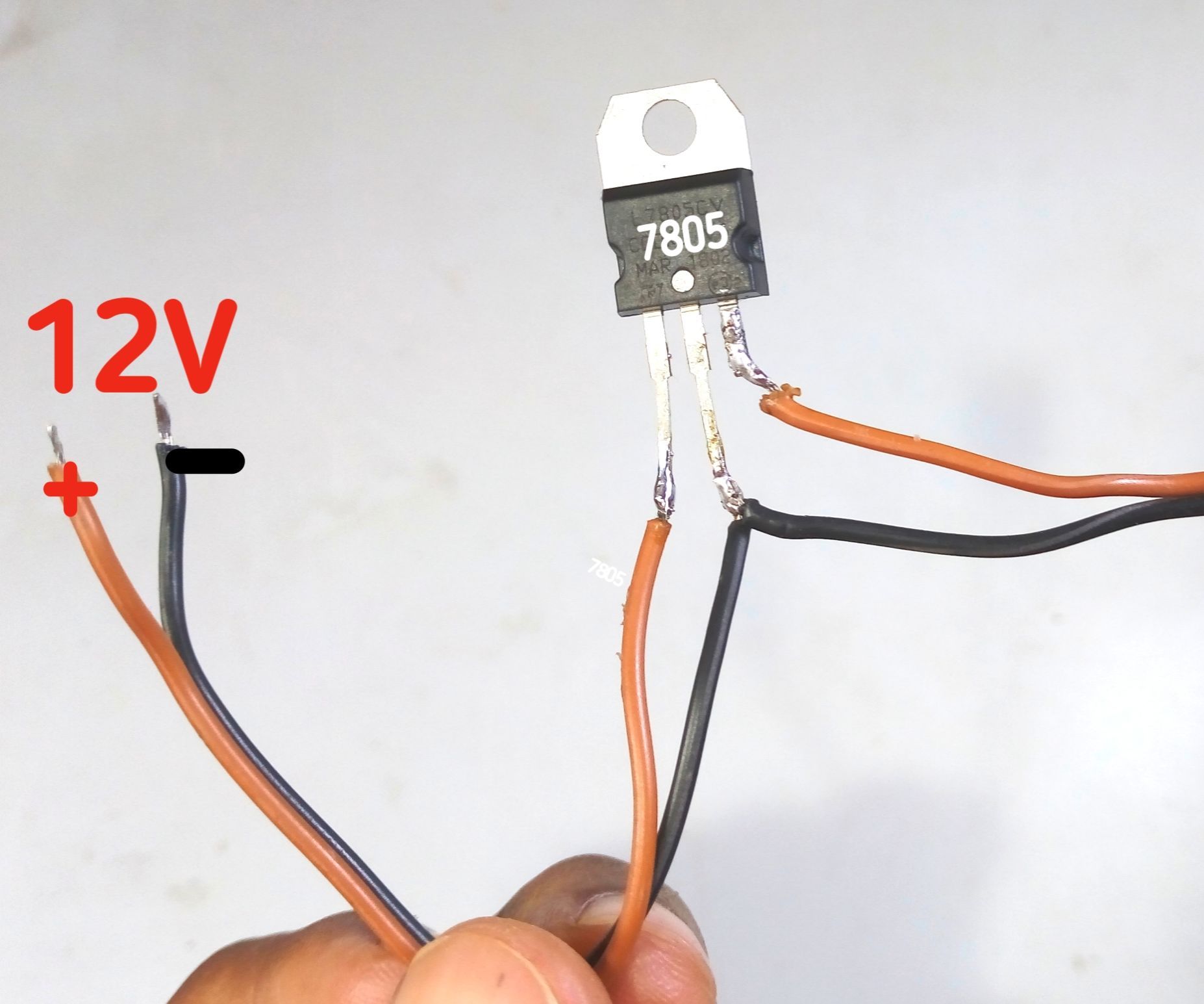 Convert 12V DC to 5V DC