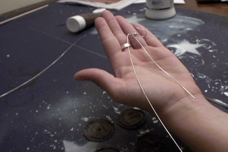 Adding the Wire and Earring Parts