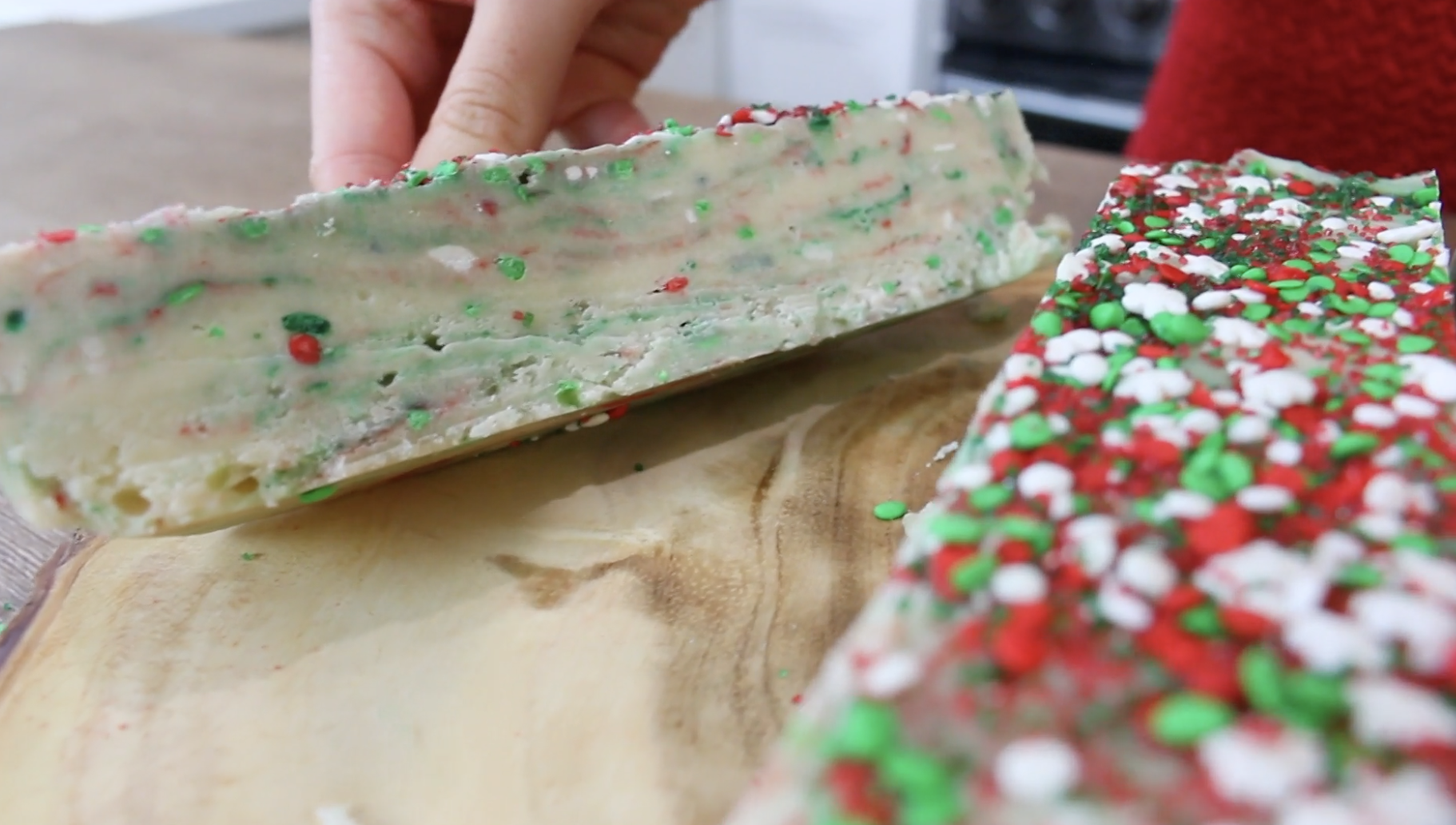 SUGAR COOKIE CHRISTMAS FUDGE 4 Ingredients 10 Steps (with Pictures