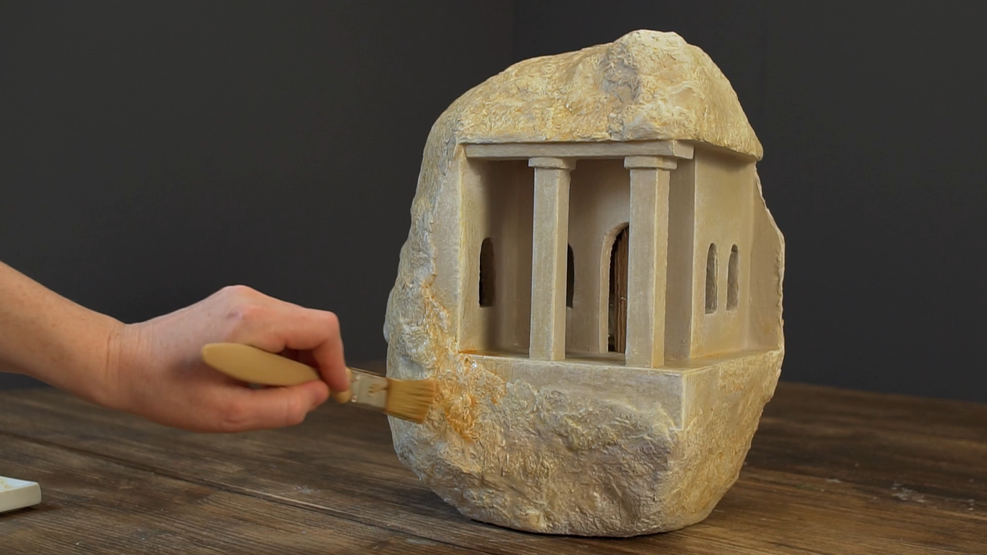 House in a Rock Using Cardboard 6 Steps (with Pictures) Instructables