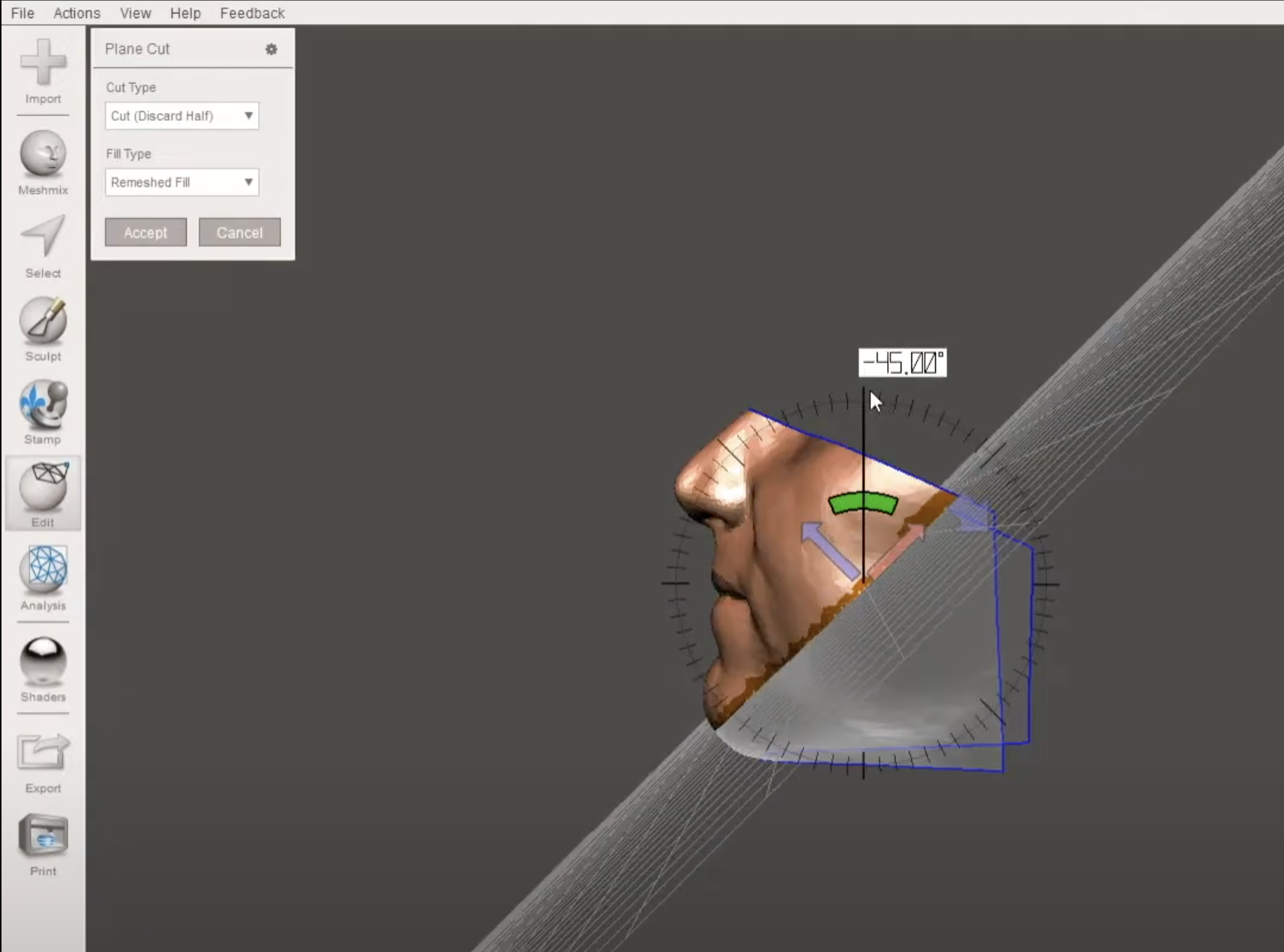 3D Printing a Mask of Your Own Face / 3D Printed Facemask 5 Steps