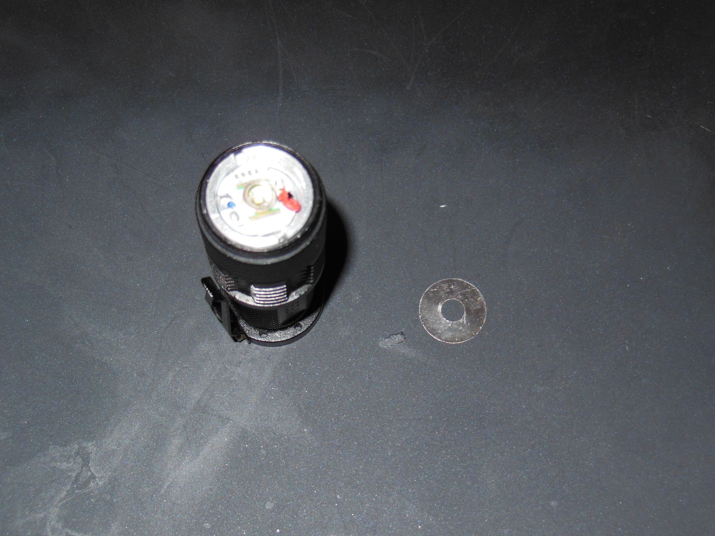 Make a Replacement Inductor Coil Fix a Cree LED UltraOK ZS-2 Flashlight ...