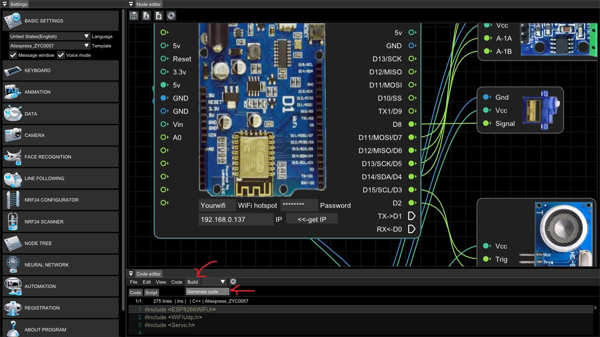 Hill Assist Control Using Arduino How to Make a DIY Arduino Obstacle Avoiding Car & WiFi Controlled : 11 ...