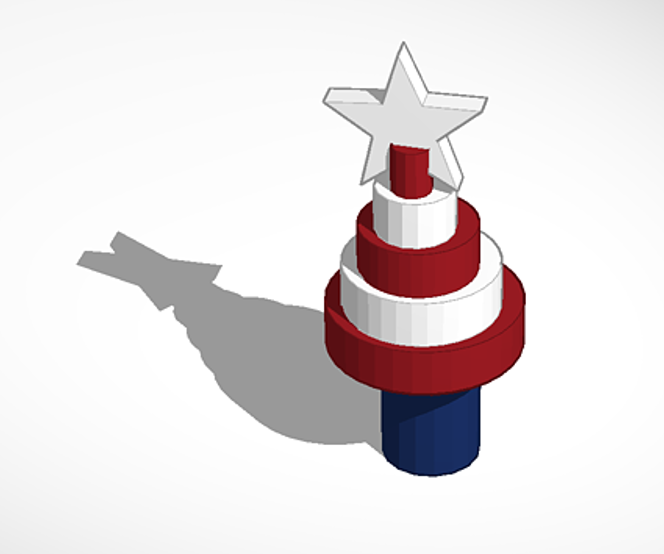 USA Tree Ornament