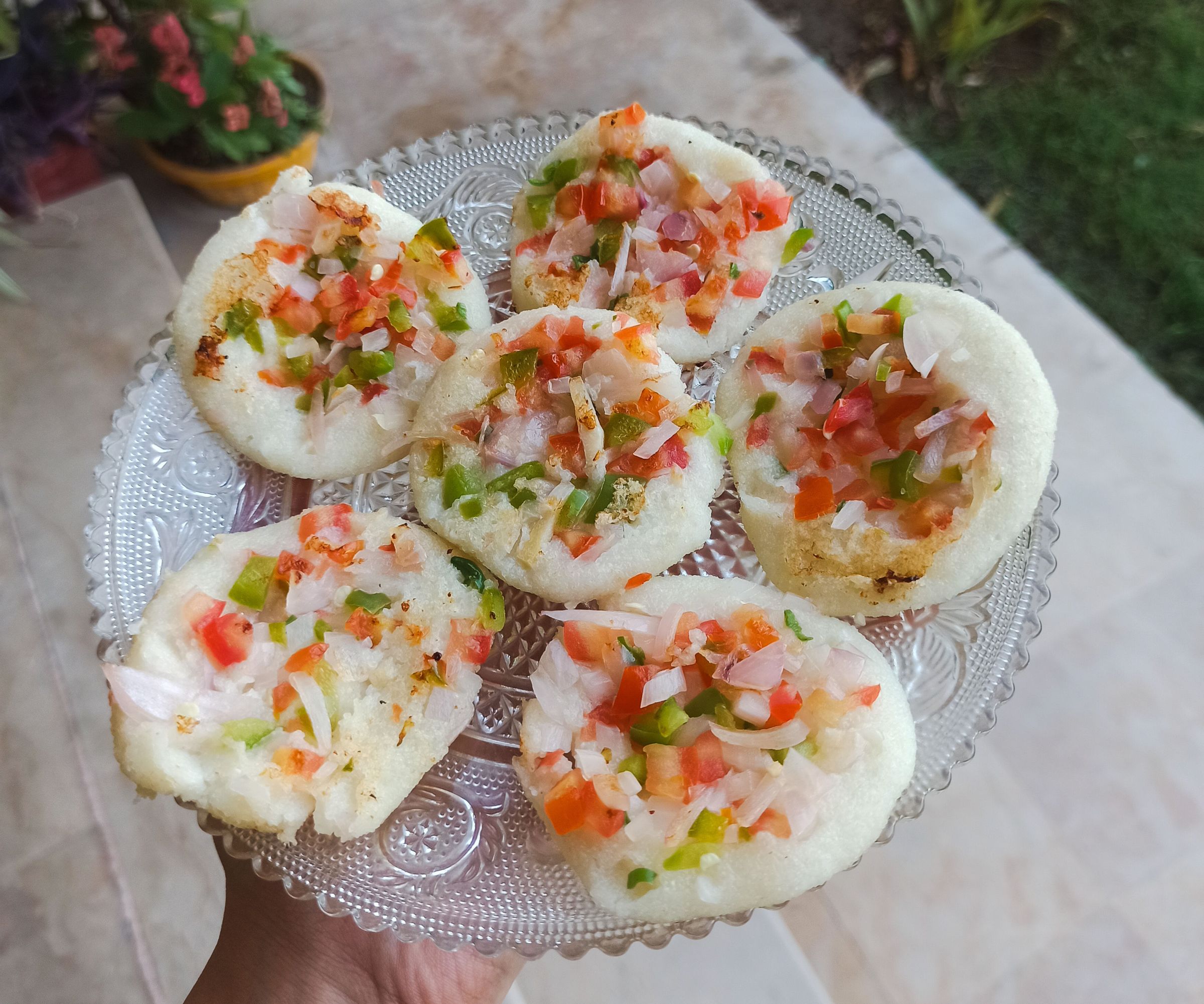 PANCAKES WITH a TWIST (Semolina Savoury Pancakes)