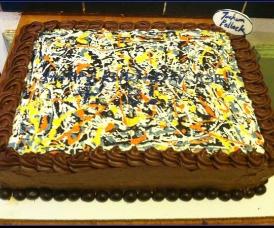 How To: Jackson Pollock Cake
