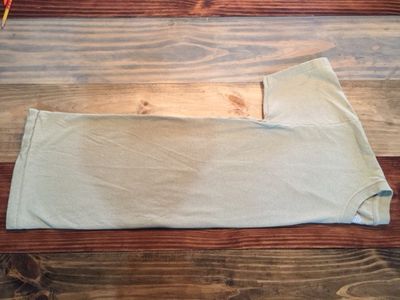 Fold Shirt in Half Away From You