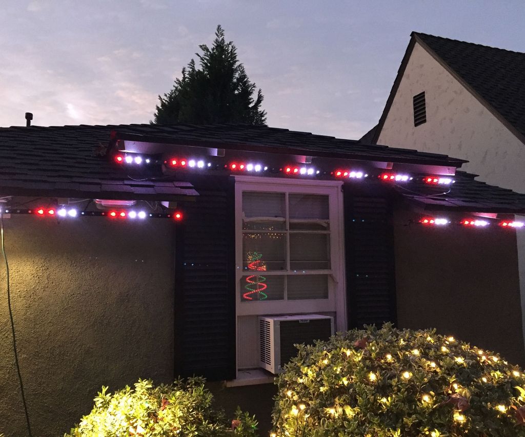 Permanent Digital LED House Holiday Lighting V2 6 Steps Instructables