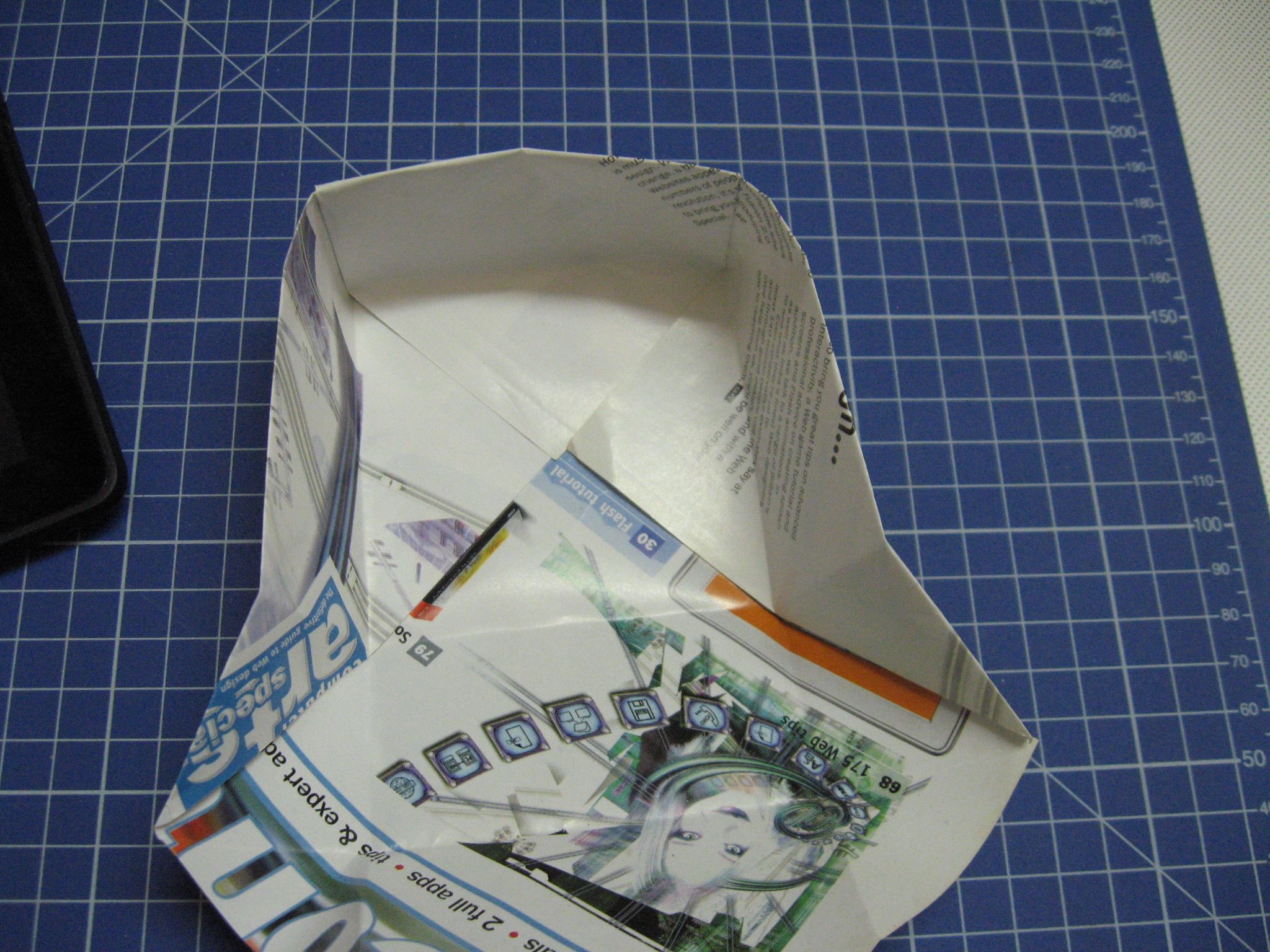 Boil Water or Cook Rice in an Origami Paper Box : 9 Steps (with ...