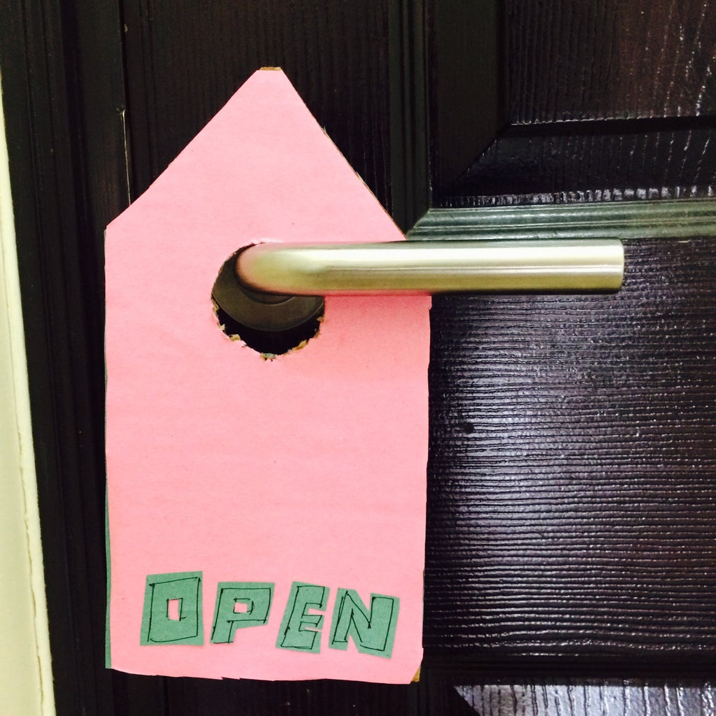 DIY Door Tags 5 Steps Instructables