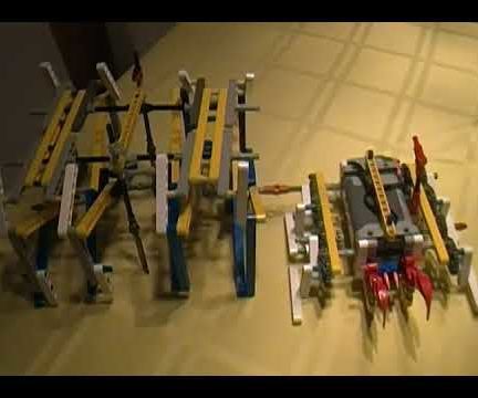 How to Test the Lawsin Linkage As Appendages for Robot Locomotion