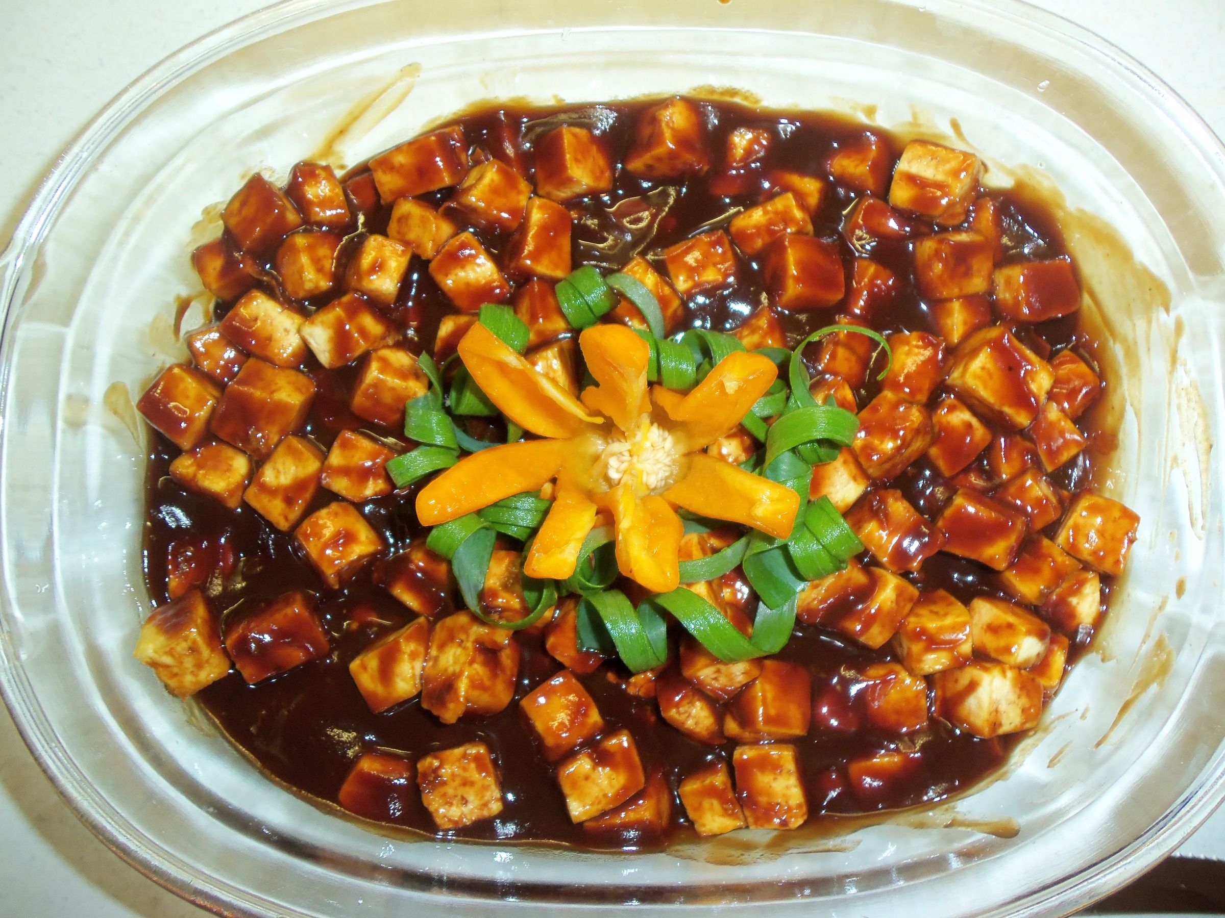 Vegetarian BBQ Tofu!