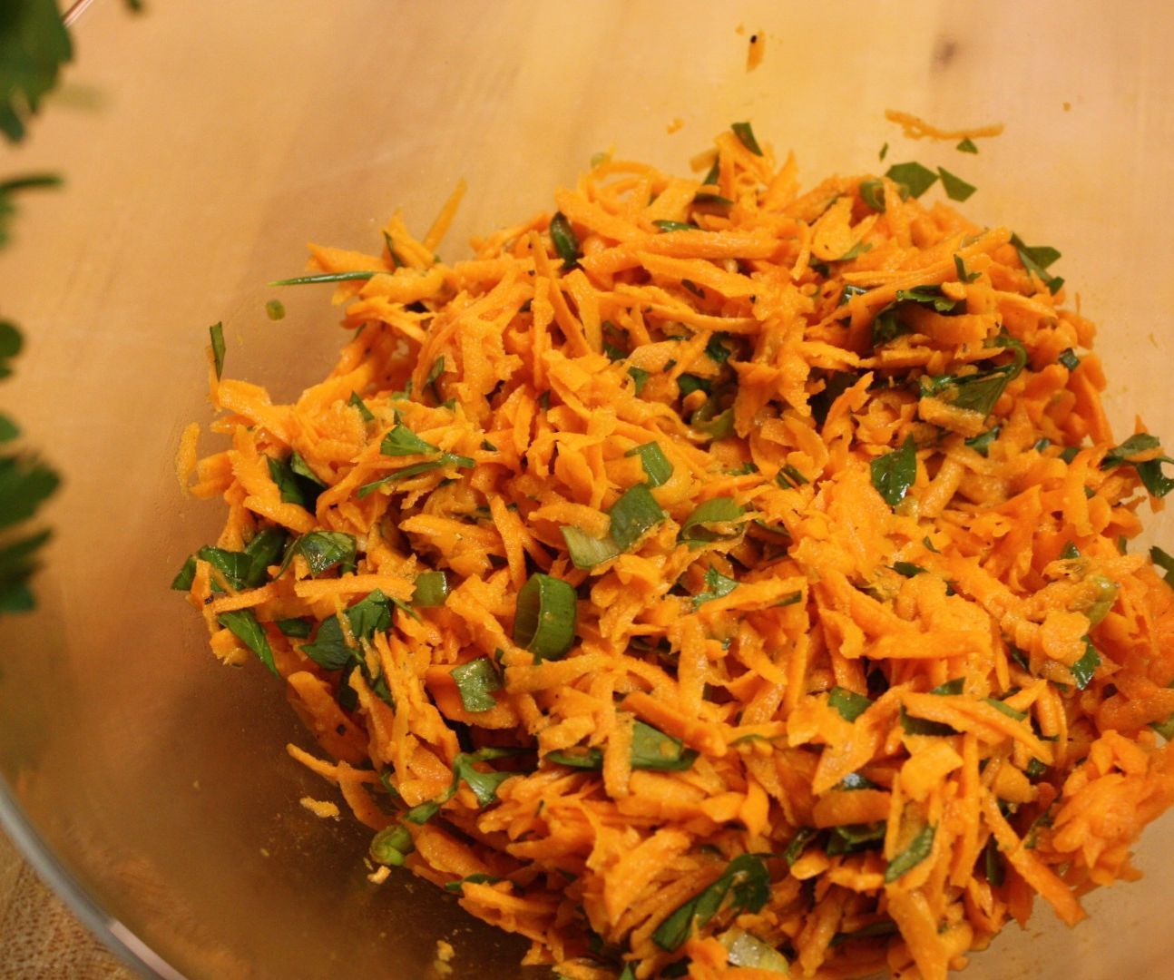 Savory Carrot Salad