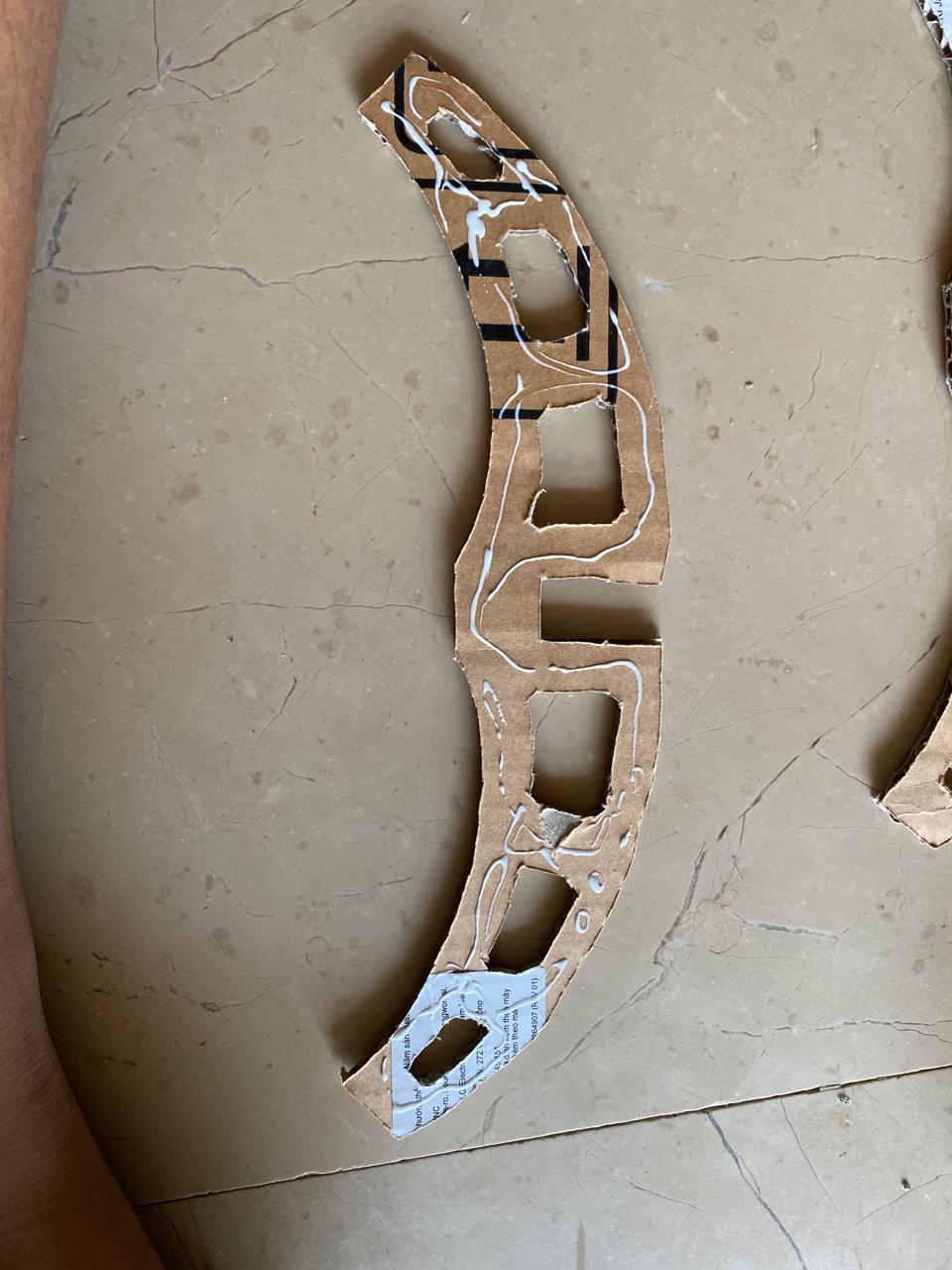 Cut the Bow Handle Body